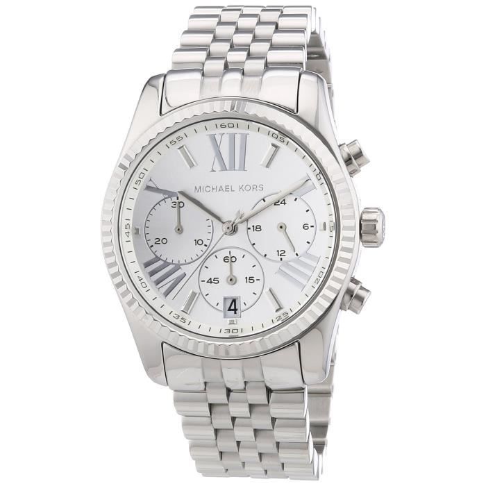 Michael Kors Montre de Femme MK5555 Cadran Argenté - Cdiscount Bijouterie