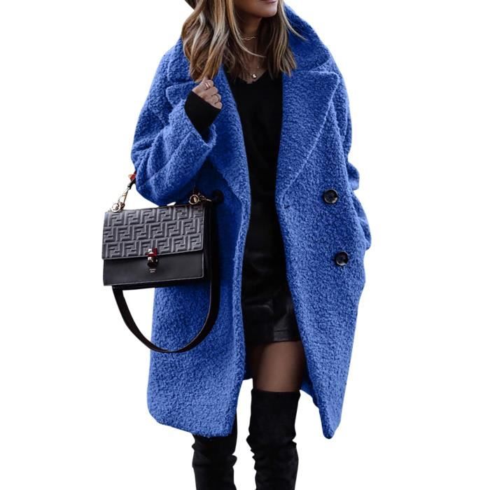 Caban femme deals chaud
