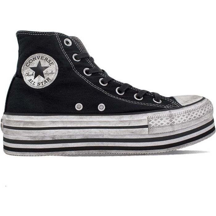 Scarpe Converse Chuck Taylor All Star Platform Layer Hi - 569127C PASSA A  UN LIVELLO SUPERIORE Quando hai bisogno di una spinta Nero - Cdiscount  Chaussures