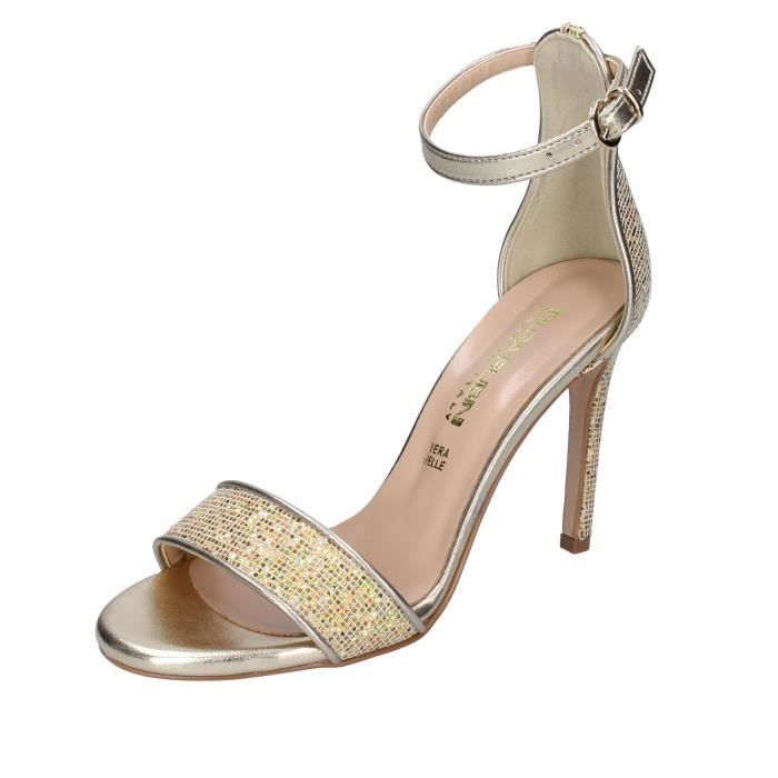 Chaussure argenté talon 5 cm top