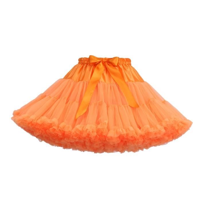 Femmes Jupe Courte Tutu Danse en Tulle Carnaval Halloween Noël Cadeau