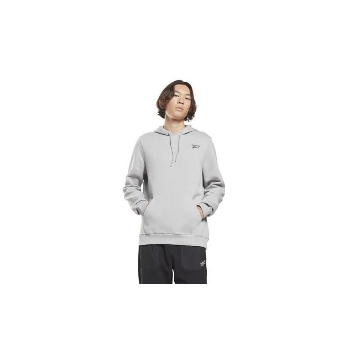 Sweat REEBOK Left Chest Logo Gris Homme Adulte