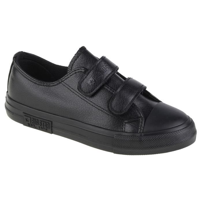 BIG STAR Chaussures enfant mixte - BIG STAR - KK374054 - Noir - Synthétique - Lacets