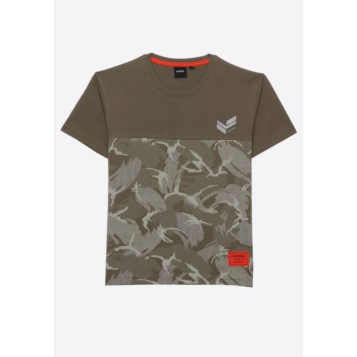 A2Z T-shirts pour garçons 100 % coton camouflage style
