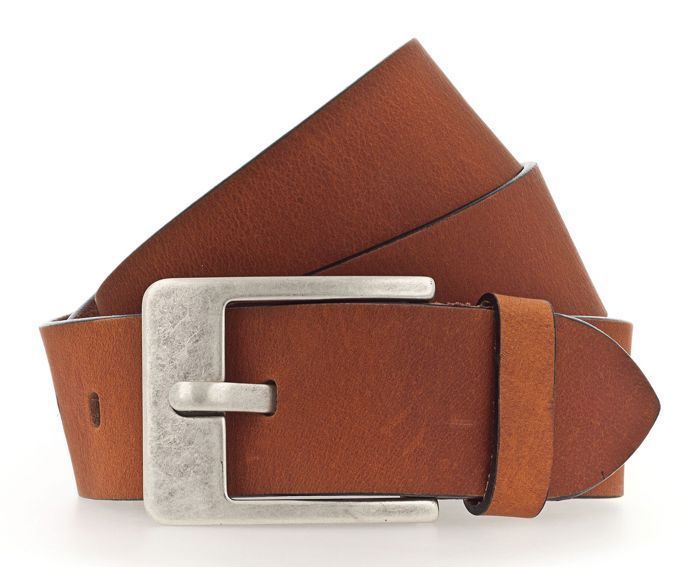 Ceinture En Cuir Vanzetti Femme - Largeur 4 Cm, Longueur 80 Cm, Boucle Ardillon - Style élégant Velours - 3