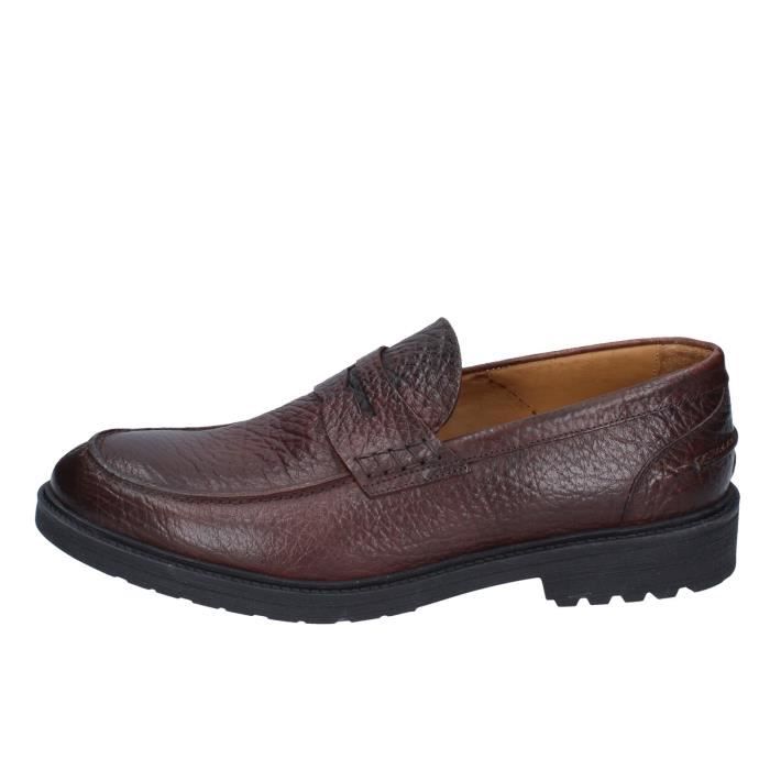 Mocassins KEEN Hommes Taille 8 (EU 40.5) Marron Simili Cuir - Occasion Très Bon état