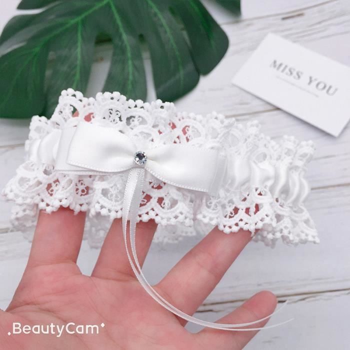 Bas Top Et Jarretière Chantal Thomass – Dentelle Blanche Taille 3 – Neuf Avec étiquettes
