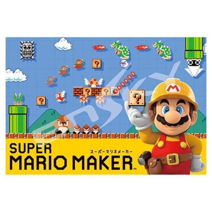 Puzzle Collector Nintendo Super Mario Maker Cdiscount Jeux Jouets