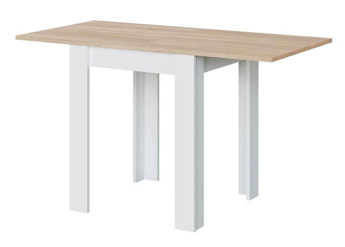 Pegane Table Cuisine Extensible Ch&ecirc;ne Blanc
