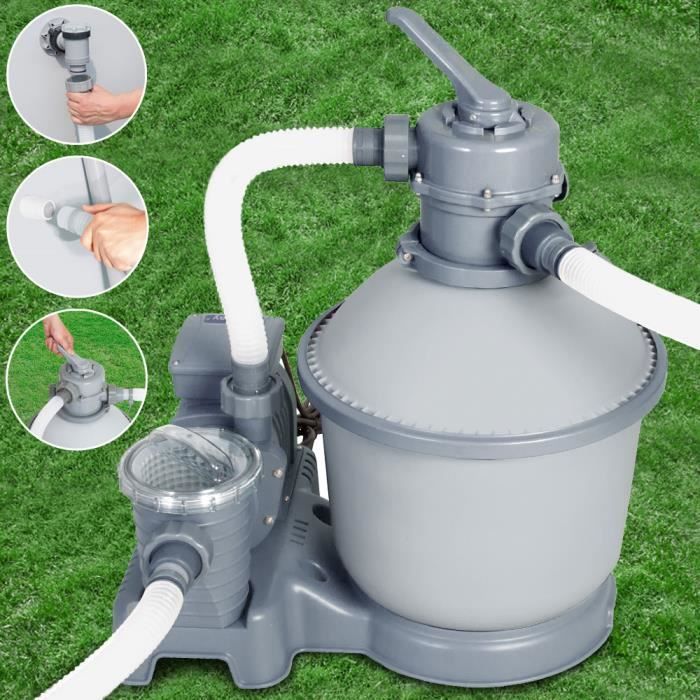 pompe filtre a sable bestway flowclear cdiscount jardin
