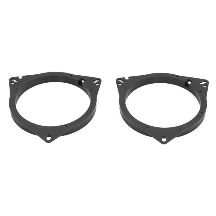 Lot 4 Entretoises Haut-Parleur Voiture 4" 92mm – Anneaux D'Adaptation Profondeur Noir