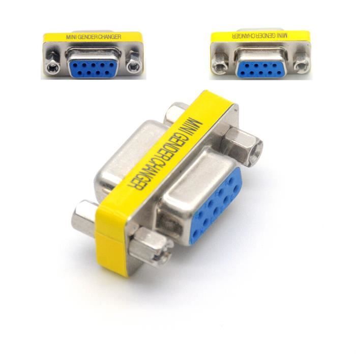 Oiyagai Lot de 2 connecteurs coaxiaux TNC mâle vers BNC femelle RF pour vidéosurveillance