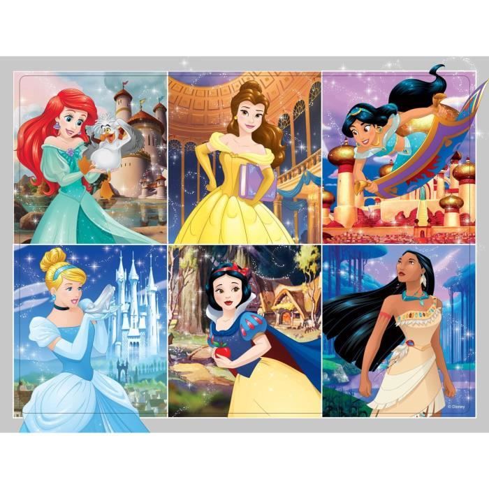 DISNEY PRINCESSES Puzzle Bois Géant Cdiscount Jeux Jouets