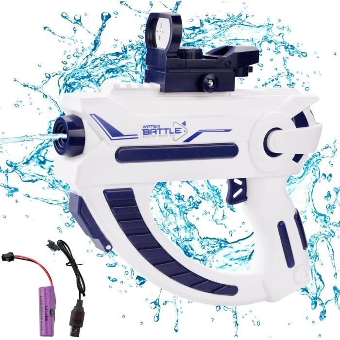 Pistolet à Eau Électrique Automatique - Jouet Plage Piscine - Bataille D'Eau Enfants Et Adultes