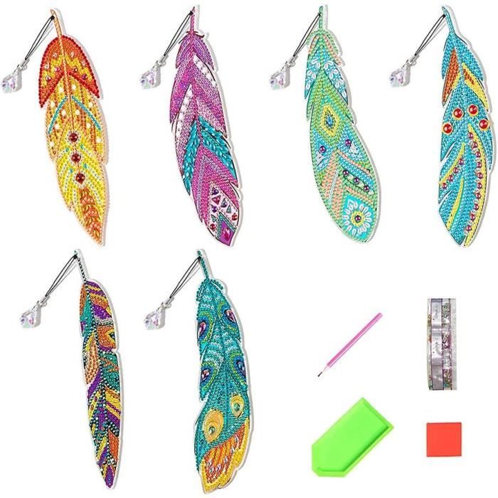 Starnearby 3 Pièces Marque Page En Broderie Diamant Chien