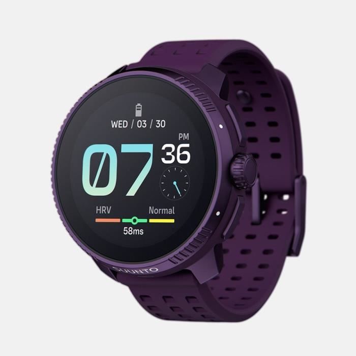 Montre connectée sport GPS - SUUNTO - Race - Ecran 1,43 - Titanium Amethyst
