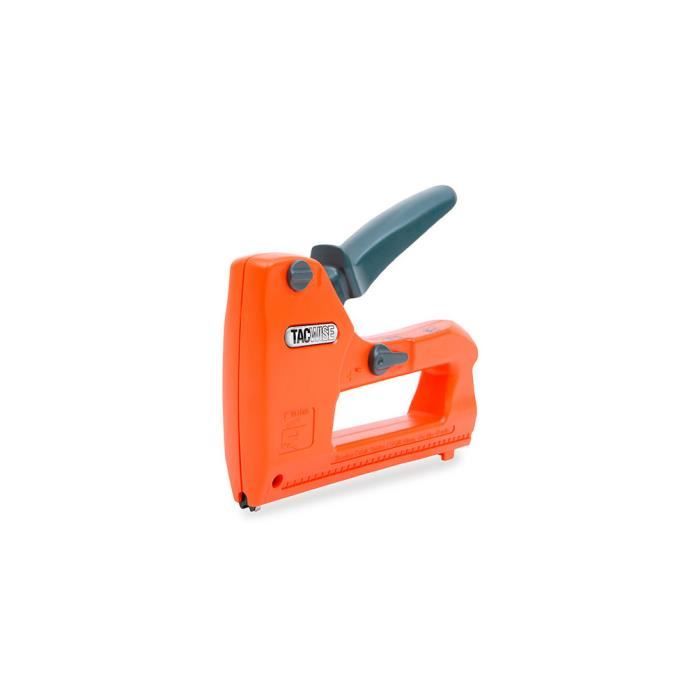 G/én/érique Agrafeuse Cloueuse Bricolage 1000 Clous et Agrafes Inclus