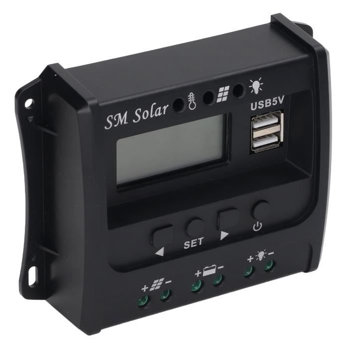 10A 12V/24V PWM Regulateur Panneau Solairede Batterie Intelligent