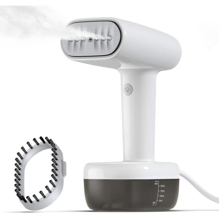 Steamer Vêtements Défroisseur Vapeur Vertical 1700W - Hauteur Réglable 145cm, 1.7L, Cintre Rotatif 360° Defroisseur Thermique