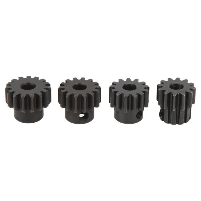 Lot De 5 Pignons Moteur RC M1 22T à 26T – Arbre 5mm – Acier Trempé Pour Voiture, Bateau, Drone 1/8