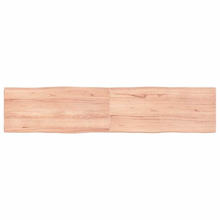VidaXL Dessus De Table Marron Clair Bois Chêne Massif Traité | Vidaxl-ch