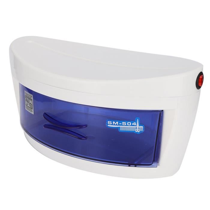 Boîte de Stérilisateur dOngle Art à Ozone UV VINGVO - Double désinfection aux ultraviolets à lozone