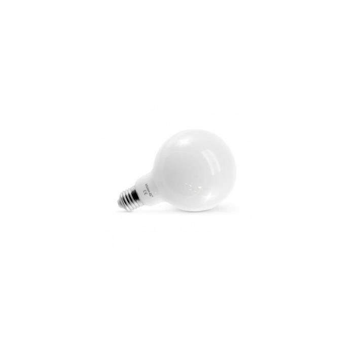 Ampoule E27 Globe G125 Filament LED 6,5W (50W) - Blanc Chaud 2700K