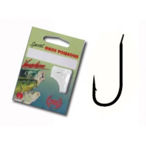 Hameçons Montés Compétition RAGOT 7002BZ - Lot De 8, N°18, Bas De Ligne Nylon 9.5/100, Longueur 15 Cm - Pour Ablettes, Gardons