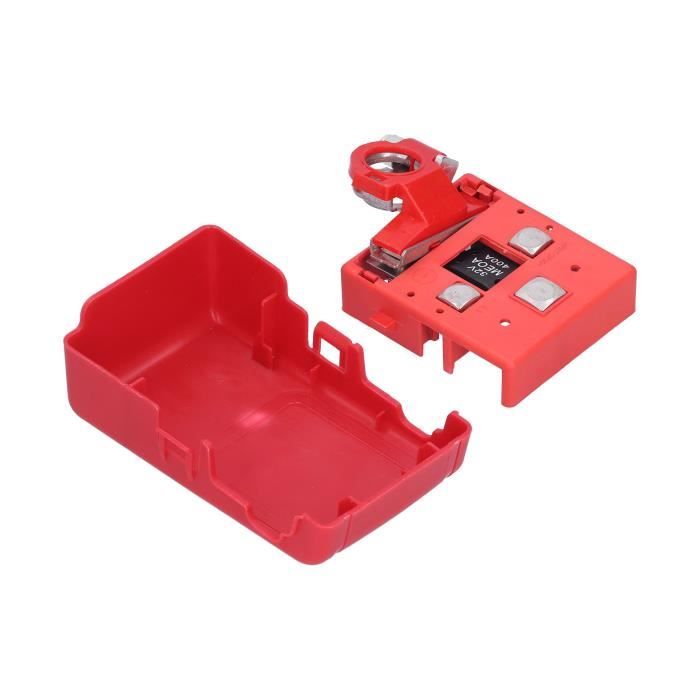 Terminal De Distribution Batterie Avec Fusibles - 3 Goujons (1xM8, 2xM5) - Pour Voiture, Camping-car, Caravane - Max 400A 32V