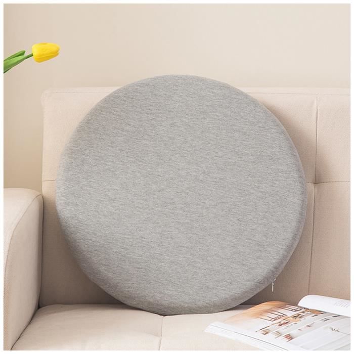 Coussin De Chaise Ronde Avec Sangles Amovible,Double Antidérapant Haute