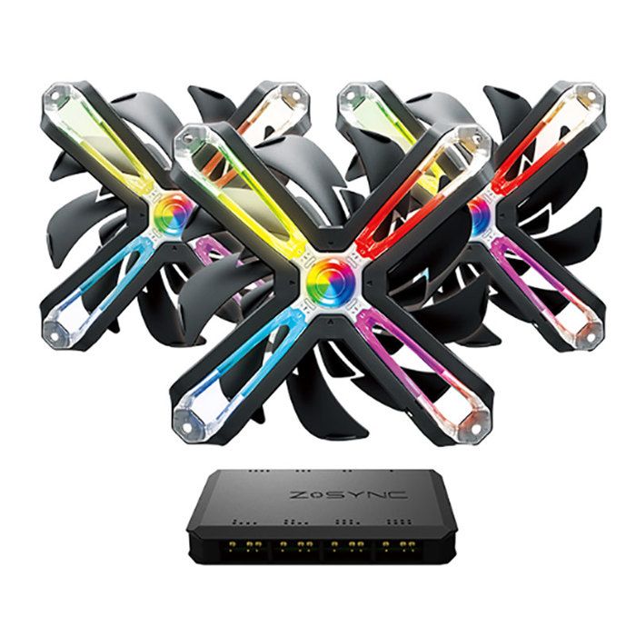 ZALMAN SF120A3 - Ventilateur 3x120mm ARGB pour boitier - Cdiscount ...