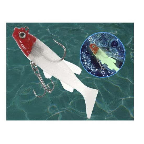4 pièces/sac 13cm/3.5g fourche souple queue Shad leurre pour la pêche Silicone a