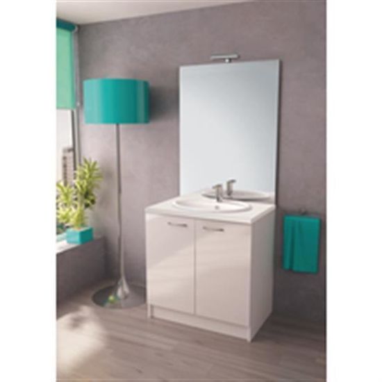 Neova Miroir Angelo Panoramique Largeur 80 Cm Ref A0579887