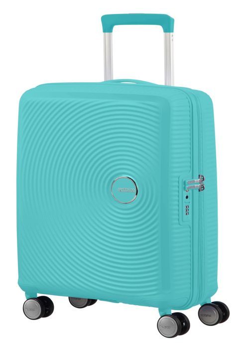 American Tourister Valise rigide cabine 55cm Soundbox 88472 poolside blue taille 55 cm