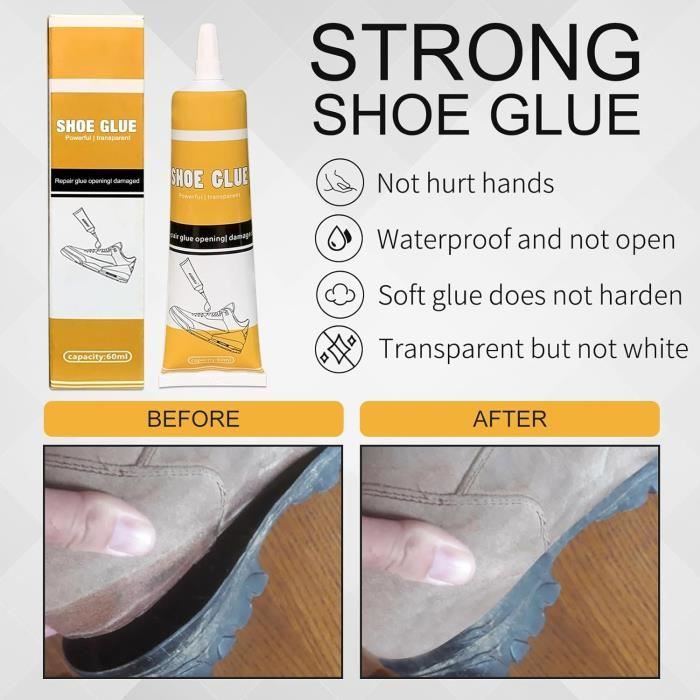 Colle pour Chaussure Colle Cuir Colle Semelle Chaussure Colle
