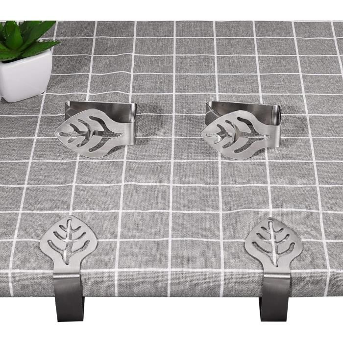 Lot De 30 Pinces à Nappe En Acier