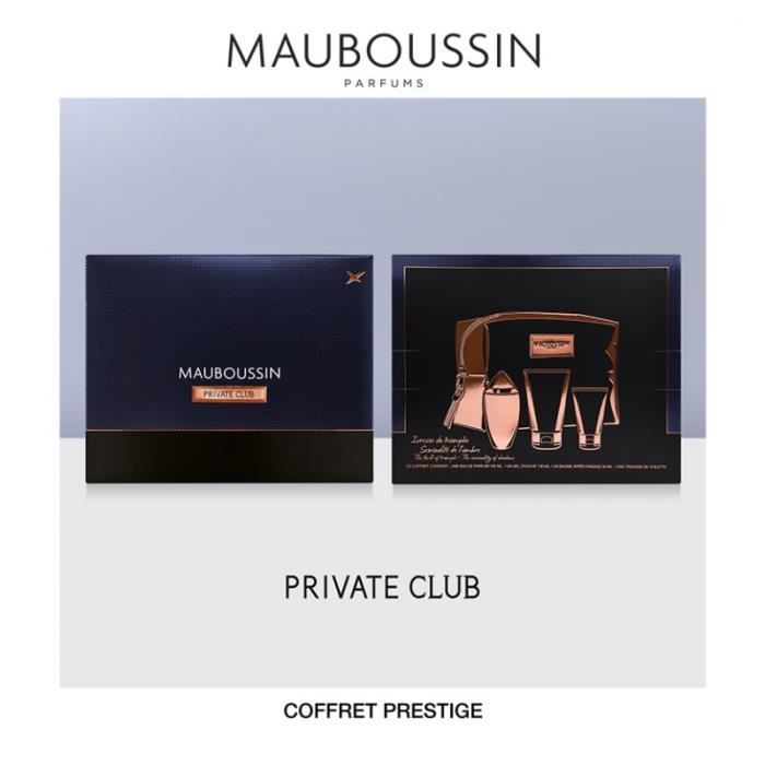 Mauboussin Coffret Prestige 2022 Private Club Eau de Parfum