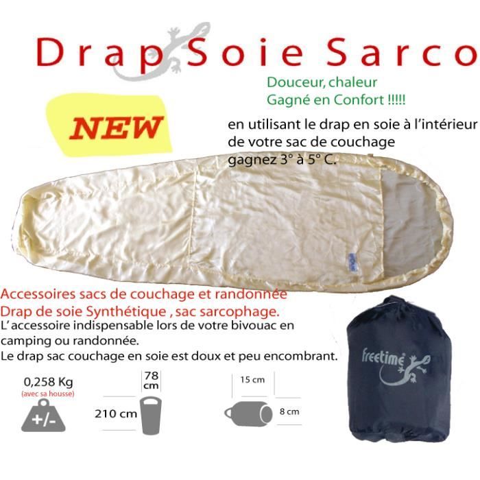 Sac de couchage soie deals