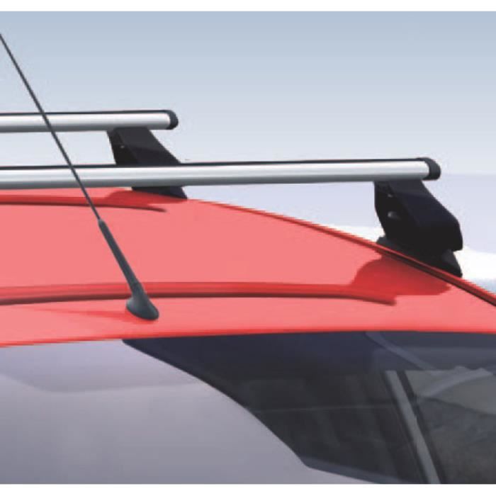Barres de toit Aluminium pour Peugeot 3008 dès 2016 - avec barres  longitudinales.