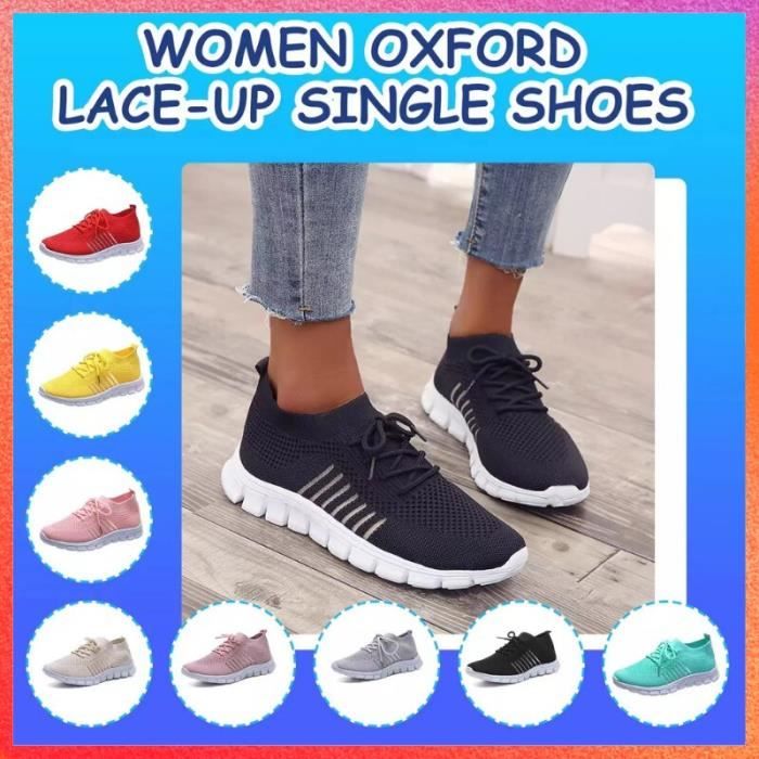 Baskets Femme à Plateau - Mocassins Légers Fitness - Taille 36-41 - Neuves