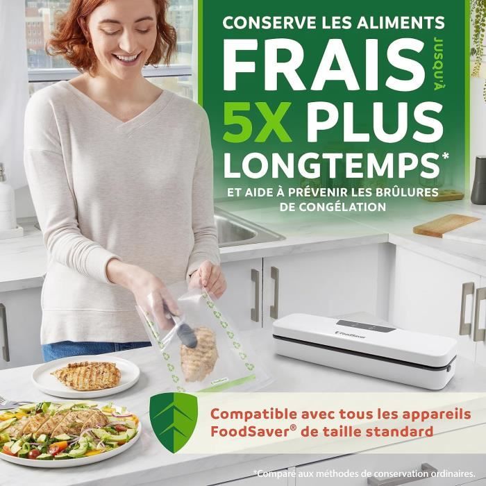 FoodSaver Rouleaux d'emballage sous vide - Sacs alimentaires