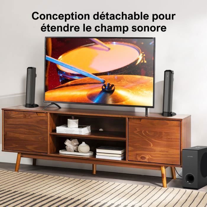 Ultimea Barre De Son pour TV Bass Boost bar de son avec Caisson de