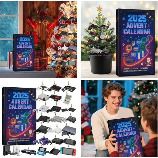 Le Calendrier De L'Avent Pour Gamers : 24 Jours De Surprises Pour Les