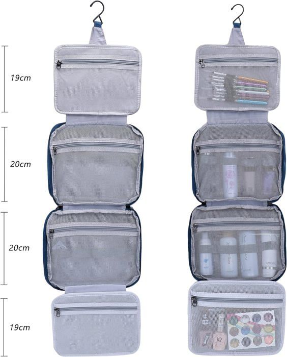 Trousse De Toilette Pour Homme Femme, Imperméable, Grande Capacité Trousse De Toilette Pour Homme Femme, Imperméable, Grande Capacité