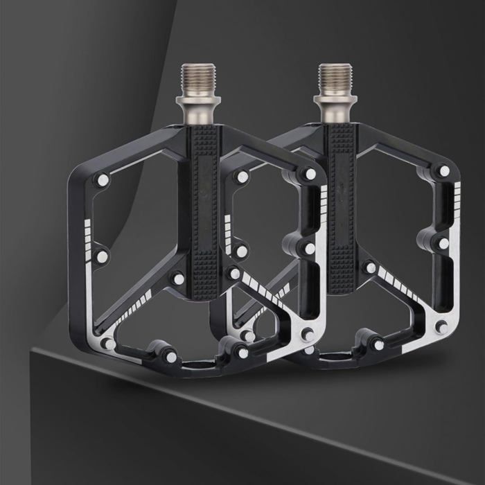 Accessoire vélo,Vtt pédales vélo aluminium pédale montagne urbain BMX route pièces scellé