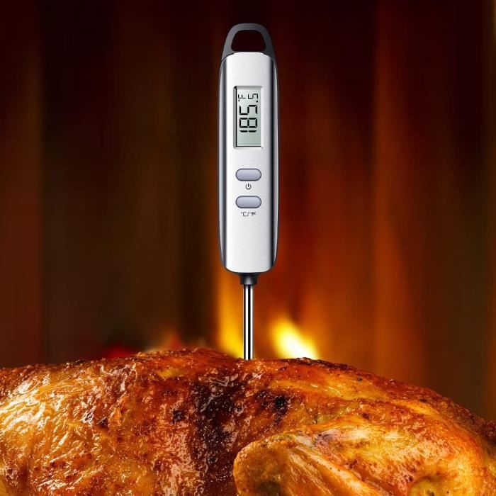 Thermomètre à viande Thermomètre de barbecue numérique de cuisine  thermomètre de cuisson de viande de cuisson avec En St 130081 - Cdiscount  Maison