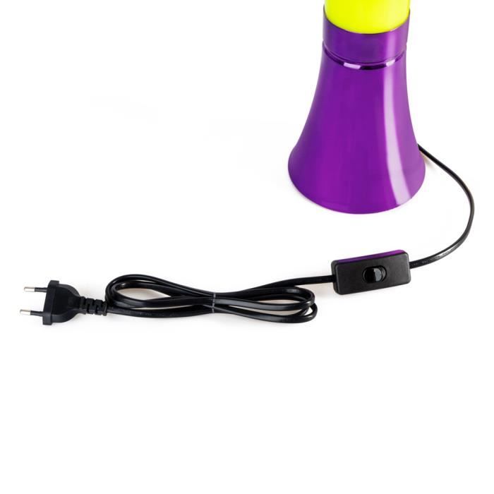 Lampe Décorative Balvi Rocket - Effet Tornade De Couleurs, Alimentation USB | Décoration Bureau & Chambre