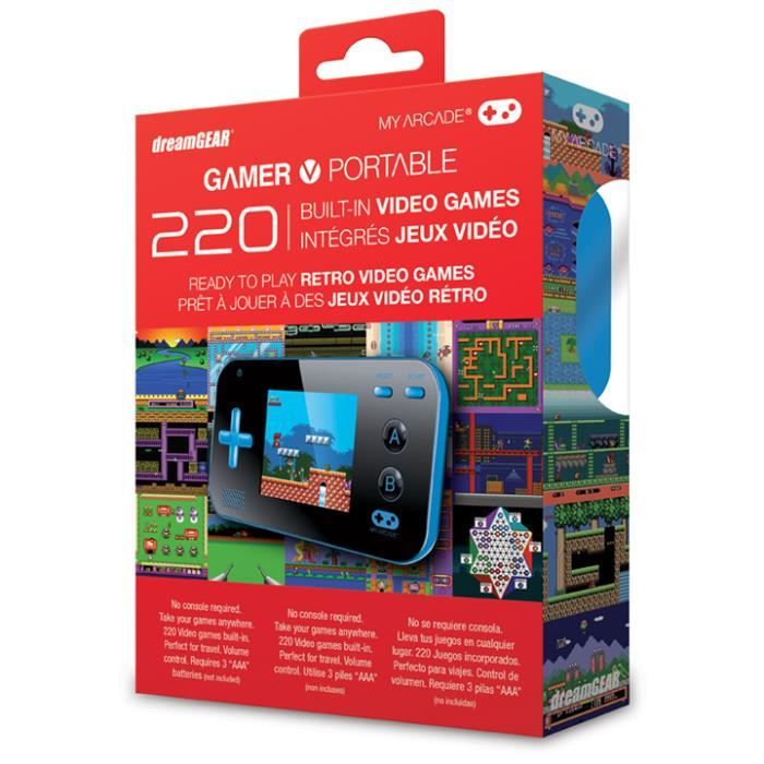 Les systèmes de jeux portatifs sont emballés avec des jeux d'arcade rétro  haute définition 220 amusants et passionnants - Cdiscount Jeux vidéo
