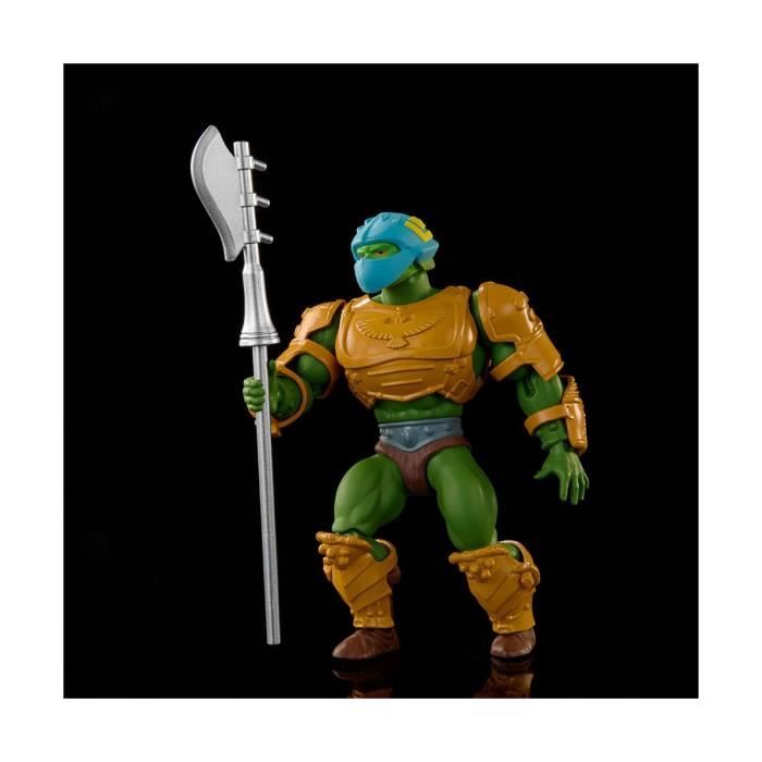 Les Maîtres De L’Univers Origins X Tortues Ninja – Ninjor Château Des Ombres, Figurine Articulée 14 Cm, Reptile Wars, JBN04