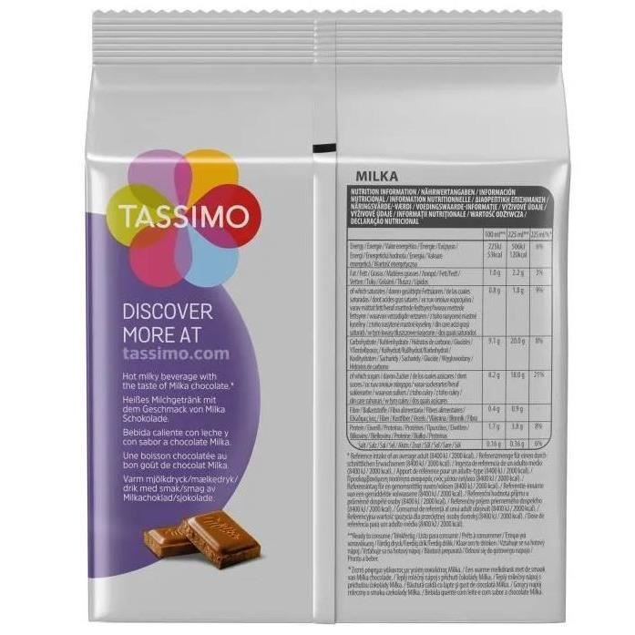 Dosette TASSIMO Milka X8